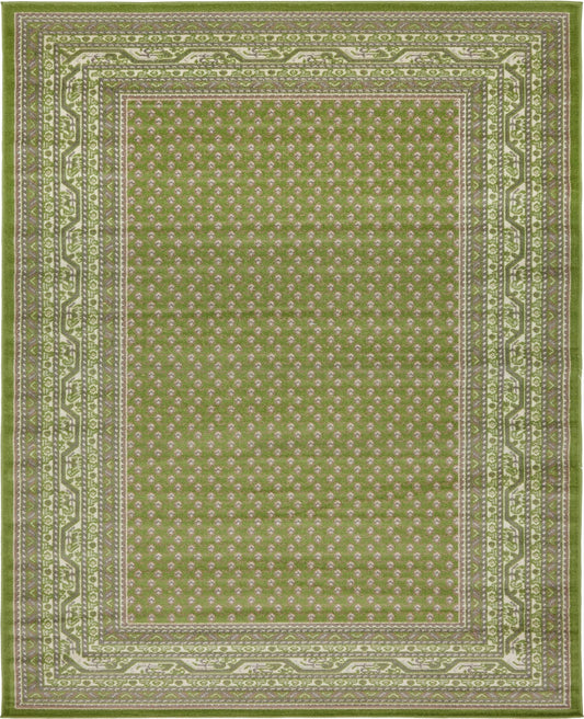 Soho Elegance Collection Area Rug -  Mercer (Green) Rectangle Green Main