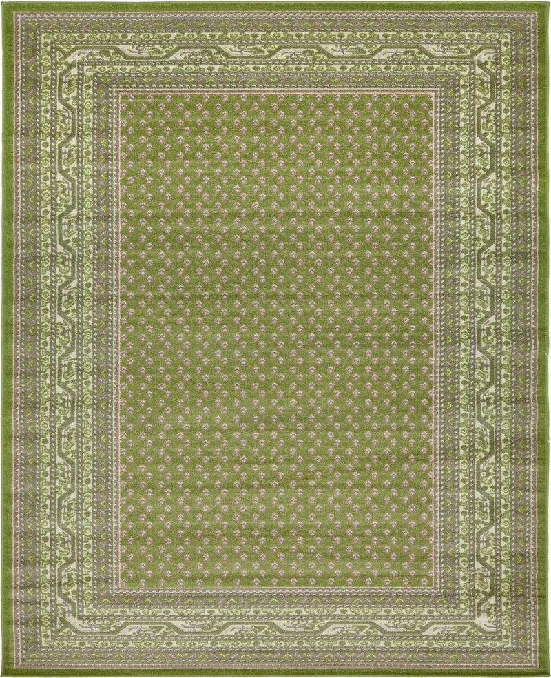 Soho Elegance Collection Area Rug -  Mercer (Green) Rectangle Green Main