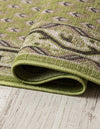 Soho Elegance Collection Area Rug -  Mercer (Green) Rectangle Green  lifestyle 3