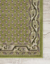 Soho Elegance Collection Area Rug -  Mercer (Green) Rectangle Green  lifestyle 5