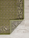 Soho Elegance Collection Area Rug -  Mercer (Green) Rectangle Green  lifestyle 6