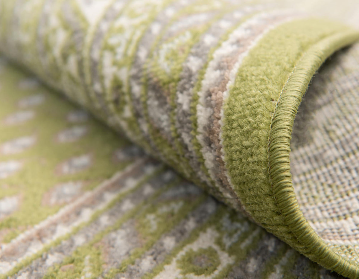 Soho Elegance Collection Area Rug -  Mercer (Green) Rectangle Green  lifestyle 7