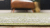 Soho Elegance Collection Area Rug -  Mercer (Green) Rectangle Green  lifestyle 10