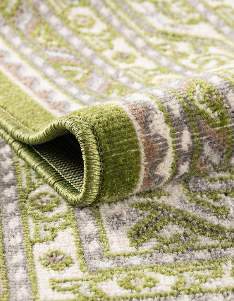 Soho Elegance Collection Area Rug -  Mercer (Green) Rectangle Green  lifestyle 11