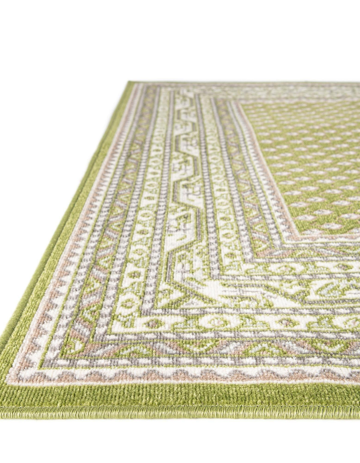 Soho Elegance Collection Area Rug -  Mercer (Green) Rectangle Green  lifestyle 12