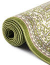 Soho Elegance Collection Area Rug -  Mercer (Green) Rectangle Green  lifestyle 11