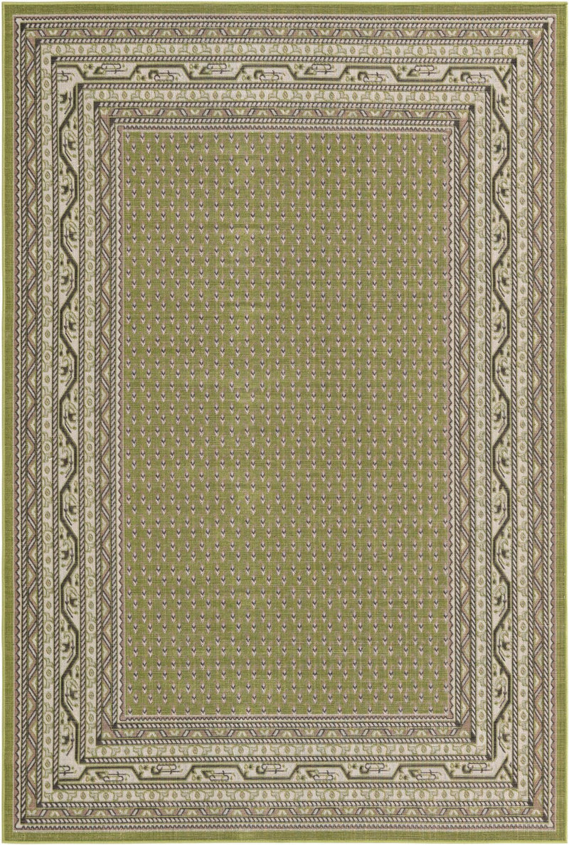 Soho Elegance Collection Area Rug -  Mercer (Green) Rectangle Green  lifestyle 2