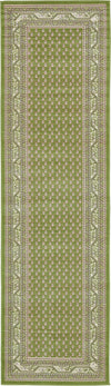 Soho Elegance Collection Area Rug -  Mercer (Green) Runner Green  lifestyle 10