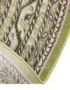 Soho Elegance Collection Area Rug -  Mercer (Green) Round Green  lifestyle 24
