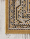 Soho Elegance Collection Area Rug -  Mercer (Yellow) Rectangle Yellow  lifestyle 5