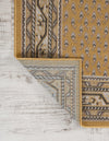 Soho Elegance Collection Area Rug -  Mercer (Yellow) Rectangle Yellow  lifestyle 6