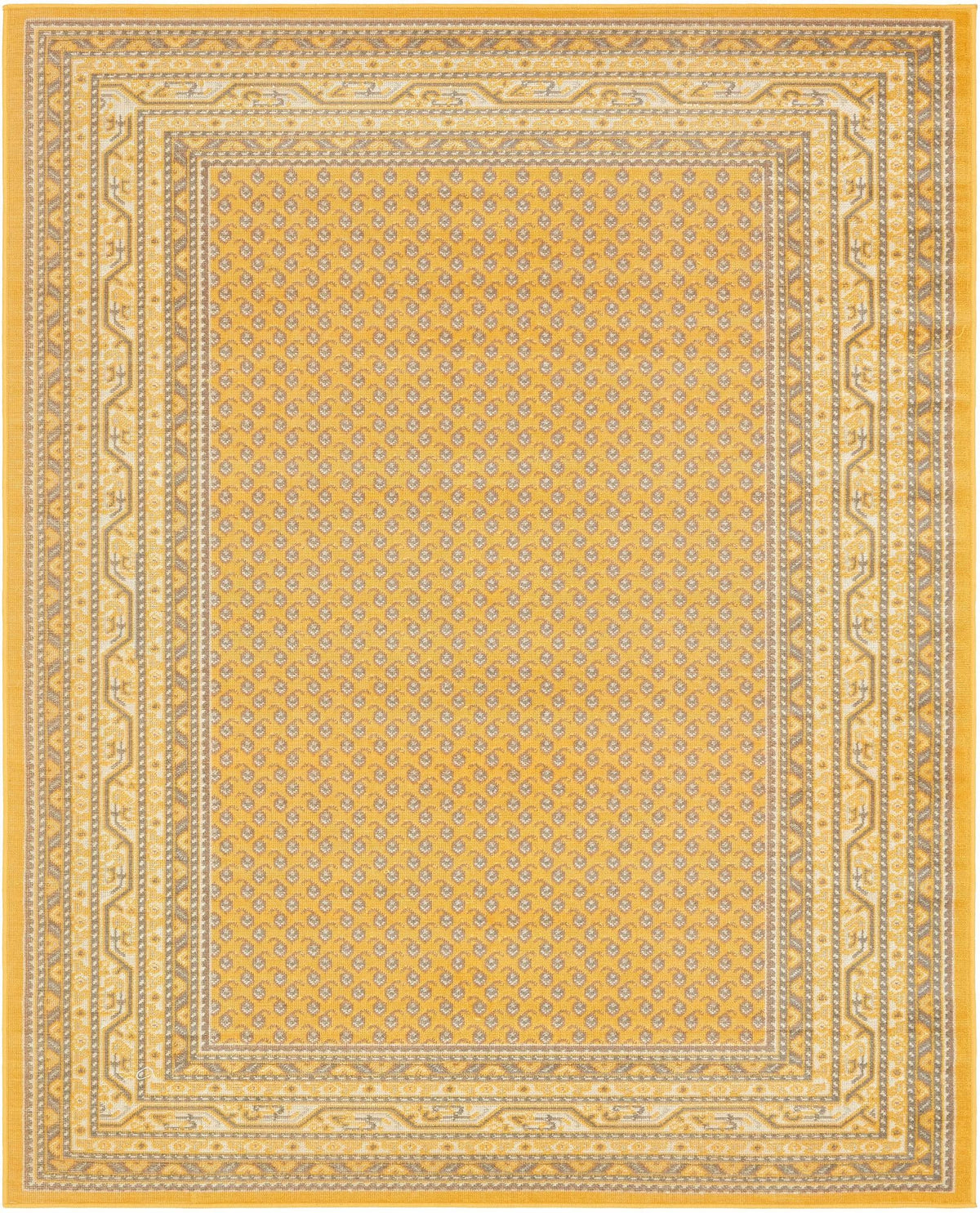 Soho Elegance Collection Area Rug -  Mercer (Yellow) Rectangle Yellow Main