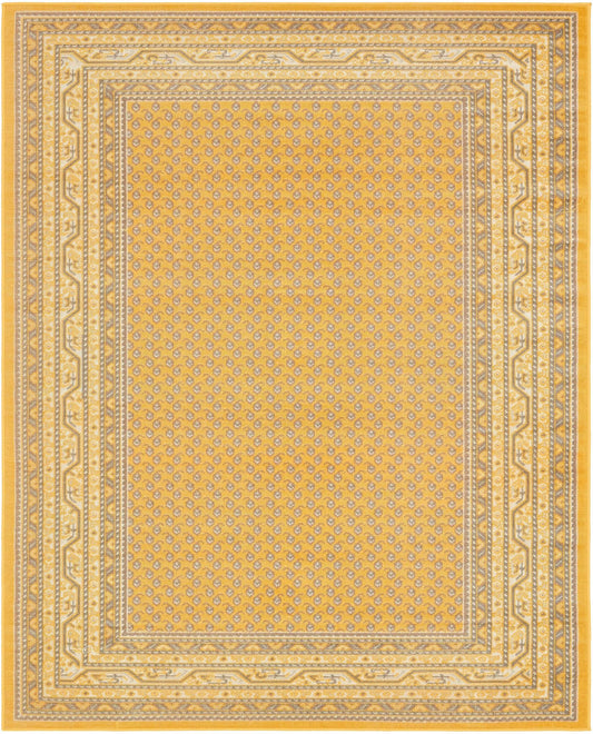 Soho Elegance Collection Area Rug -  Mercer (Yellow) Rectangle Yellow Main
