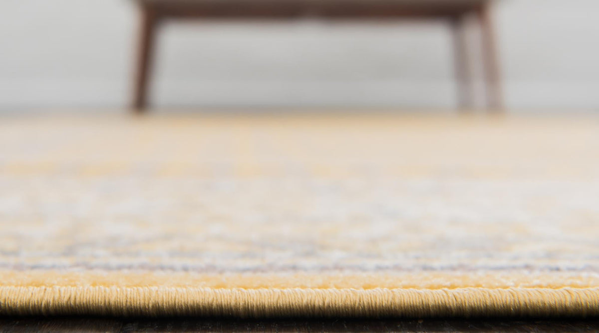 Soho Elegance Collection Area Rug -  Mercer (Yellow) Rectangle Yellow  lifestyle 5