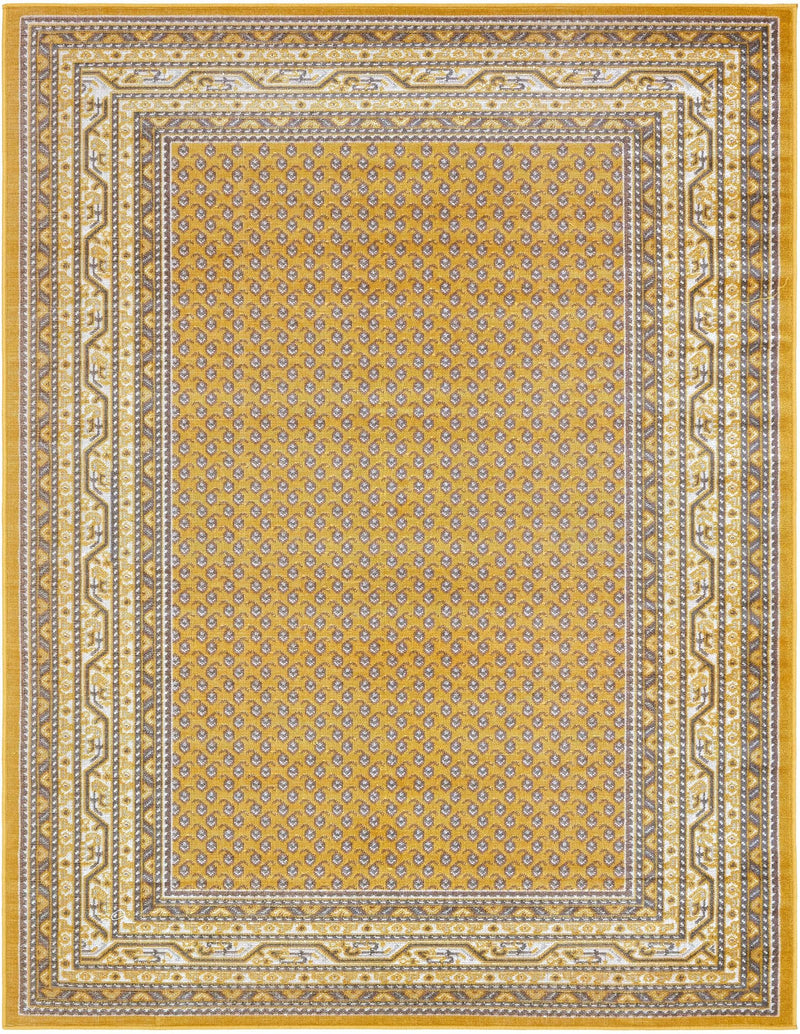 Soho Elegance Collection Area Rug -  Mercer (Yellow) Rectangle Yellow  lifestyle 2