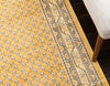 Soho Elegance Collection Area Rug -  Mercer (Yellow) Runner Yellow  lifestyle 18