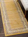 Soho Elegance Collection Area Rug -  Mercer (Yellow) Runner Yellow  lifestyle 22