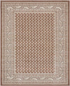 Soho Elegance Collection Area Rug -  Mercer (Brown) Rectangle Brown Main