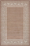 Soho Elegance Collection Area Rug -  Mercer (Brown) Rectangle Brown  lifestyle 2