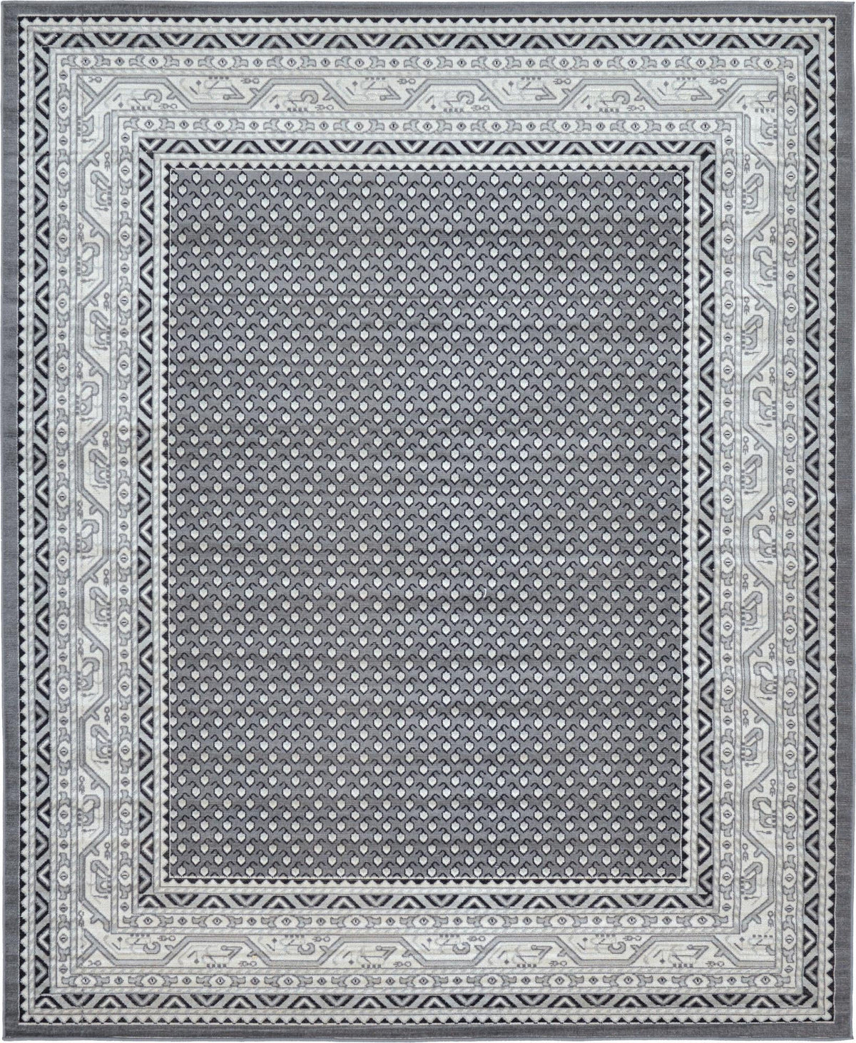 Soho Elegance Collection Area Rug -  Mercer (Gray) Rectangle Gray Main