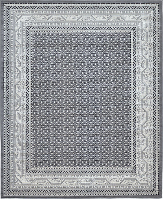 Soho Elegance Collection Area Rug -  Mercer (Gray) Rectangle Gray Main