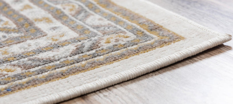 Soho Elegance Collection Area Rug -  Mercer (Beige) Rectangle Beige  lifestyle 5