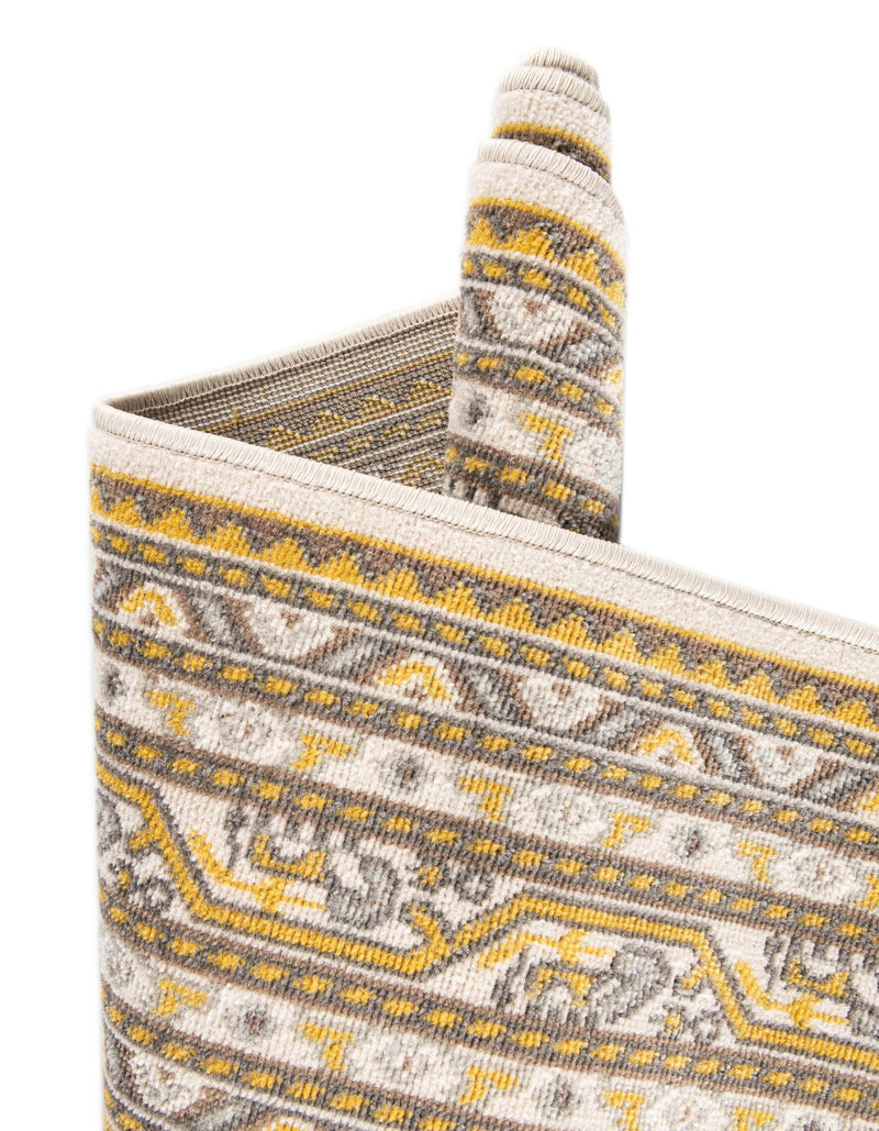 Soho Elegance Collection Area Rug -  Mercer (Beige) Rectangle Beige  lifestyle 11