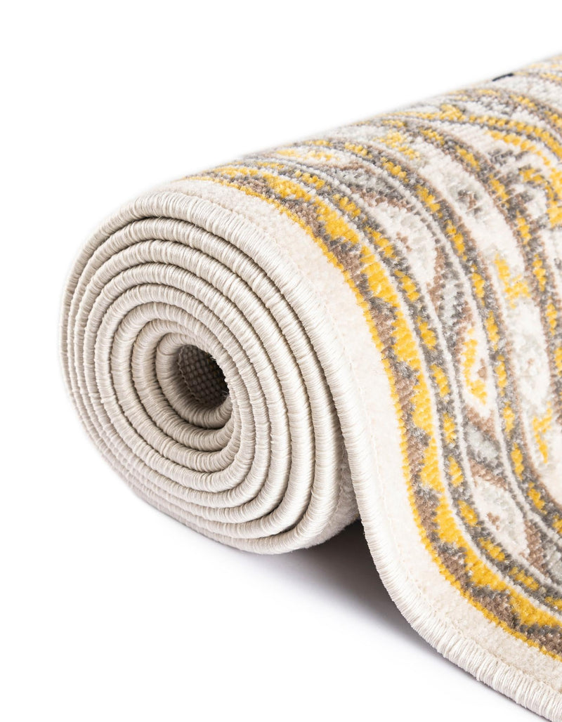 Soho Elegance Collection Area Rug -  Mercer (Beige) Rectangle Beige  lifestyle 12