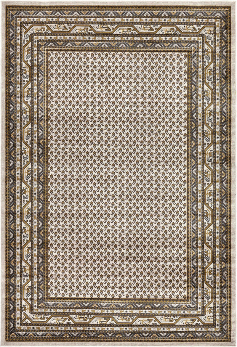 Soho Elegance Collection Area Rug -  Mercer (Beige) Rectangle Beige  lifestyle 2