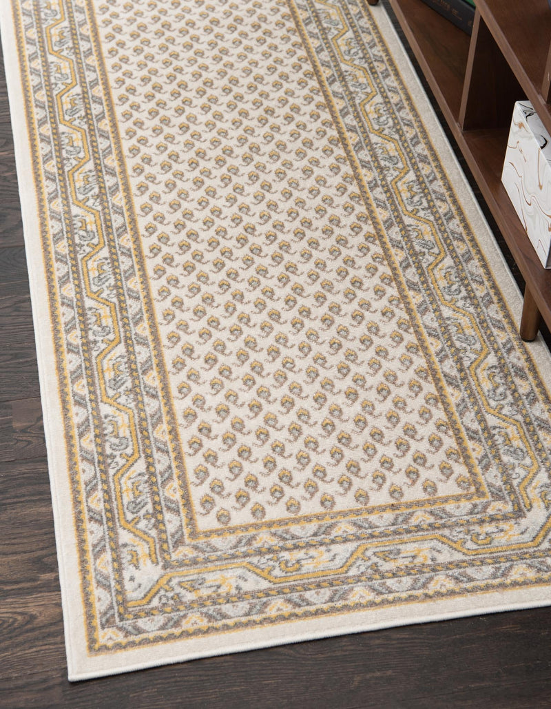 Soho Elegance Collection Area Rug -  Mercer (Beige) Runner Beige  lifestyle 7