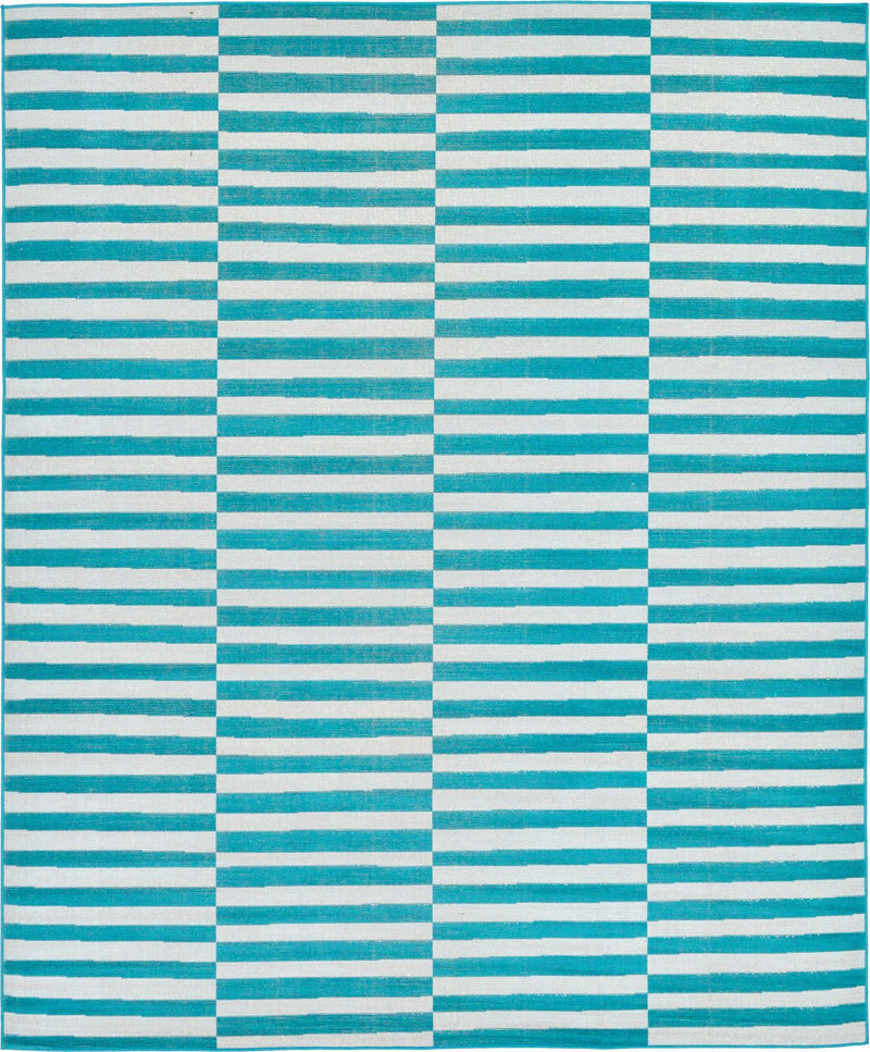 Soho Elegance Collection Area Rug -  Hudson (Turquoise) Rectangle Turquoise  lifestyle 2