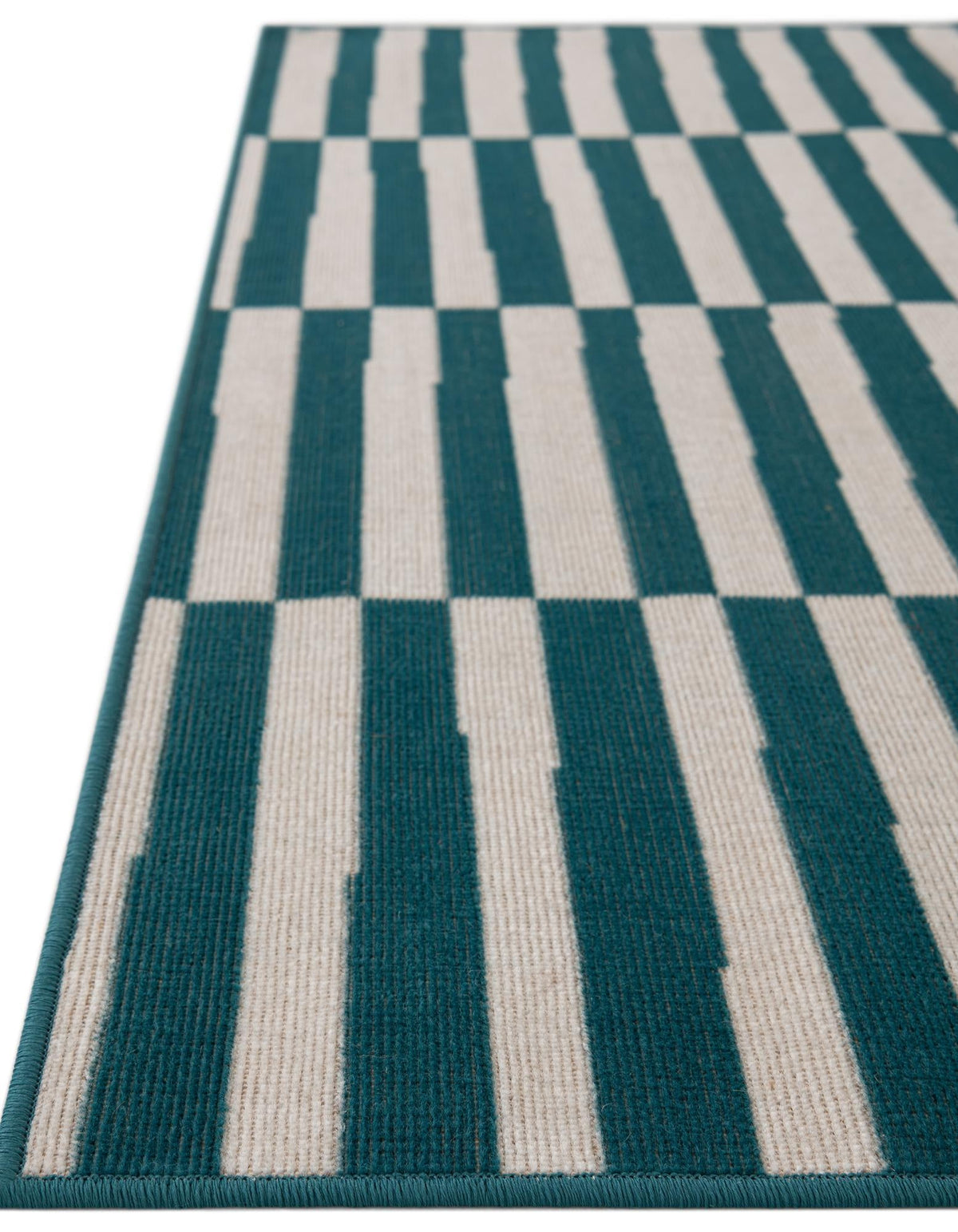 Soho Elegance Collection Area Rug -  Hudson (Turquoise) Rectangle Turquoise  lifestyle 14