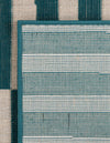 Soho Elegance Collection Area Rug -  Hudson (Turquoise) Rectangle Turquoise  lifestyle 16