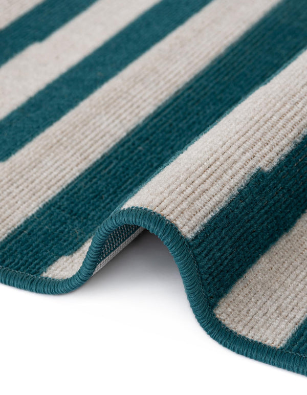 Soho Elegance Collection Area Rug -  Hudson (Turquoise) Rectangle Turquoise  lifestyle 17