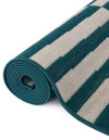 Soho Elegance Collection Area Rug -  Hudson (Turquoise) Rectangle Turquoise  lifestyle 19