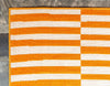 Soho Elegance Collection Area Rug -  Hudson (Orange) Rectangle Orange  lifestyle 9