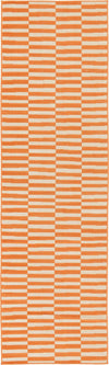 Soho Elegance Collection Area Rug -  Hudson (Orange) Runner Orange  lifestyle 11