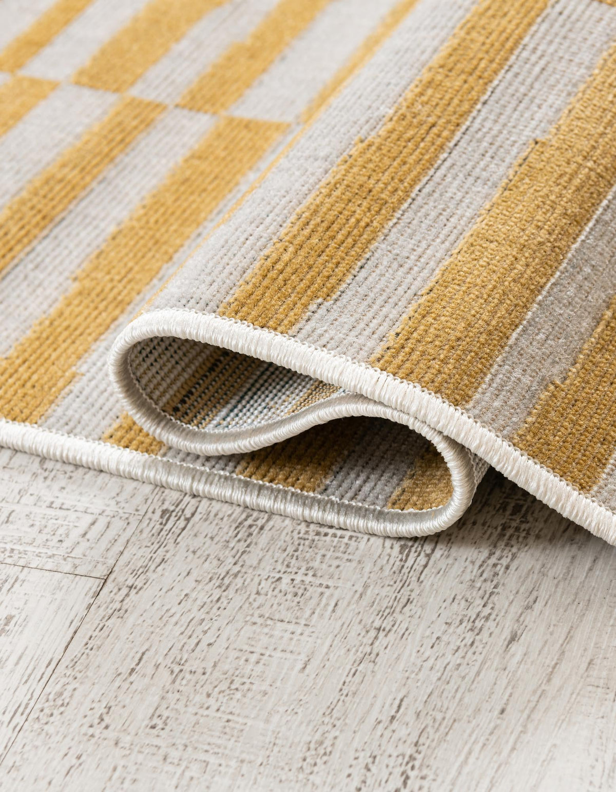 Soho Elegance Collection Area Rug -  Hudson (Yellow) Rectangle Yellow  lifestyle 4