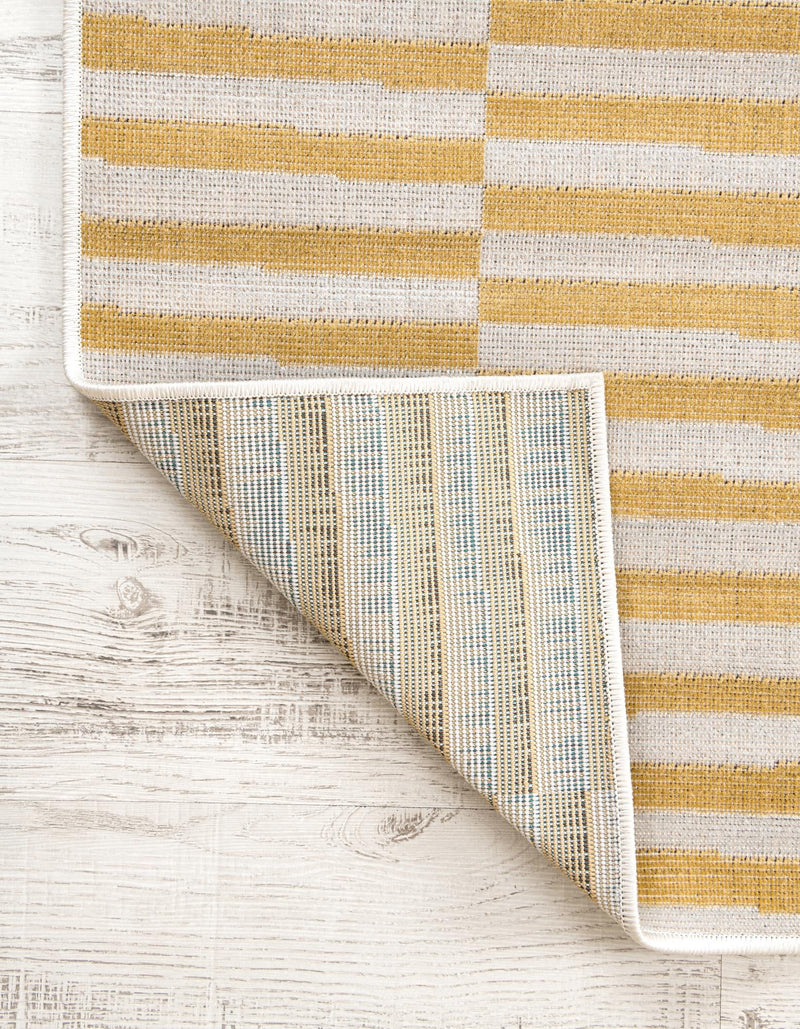 Soho Elegance Collection Area Rug -  Hudson (Yellow) Rectangle Yellow  lifestyle 7