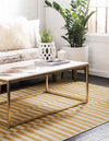 Soho Elegance Collection Area Rug -  Hudson (Yellow) Rectangle Yellow  lifestyle 9