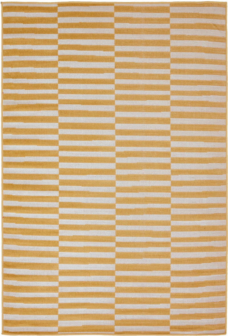 Soho Elegance Collection Area Rug -  Hudson (Yellow) Rectangle Yellow  lifestyle 3