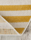 Soho Elegance Collection Area Rug -  Hudson (Yellow) Round Yellow  lifestyle 33