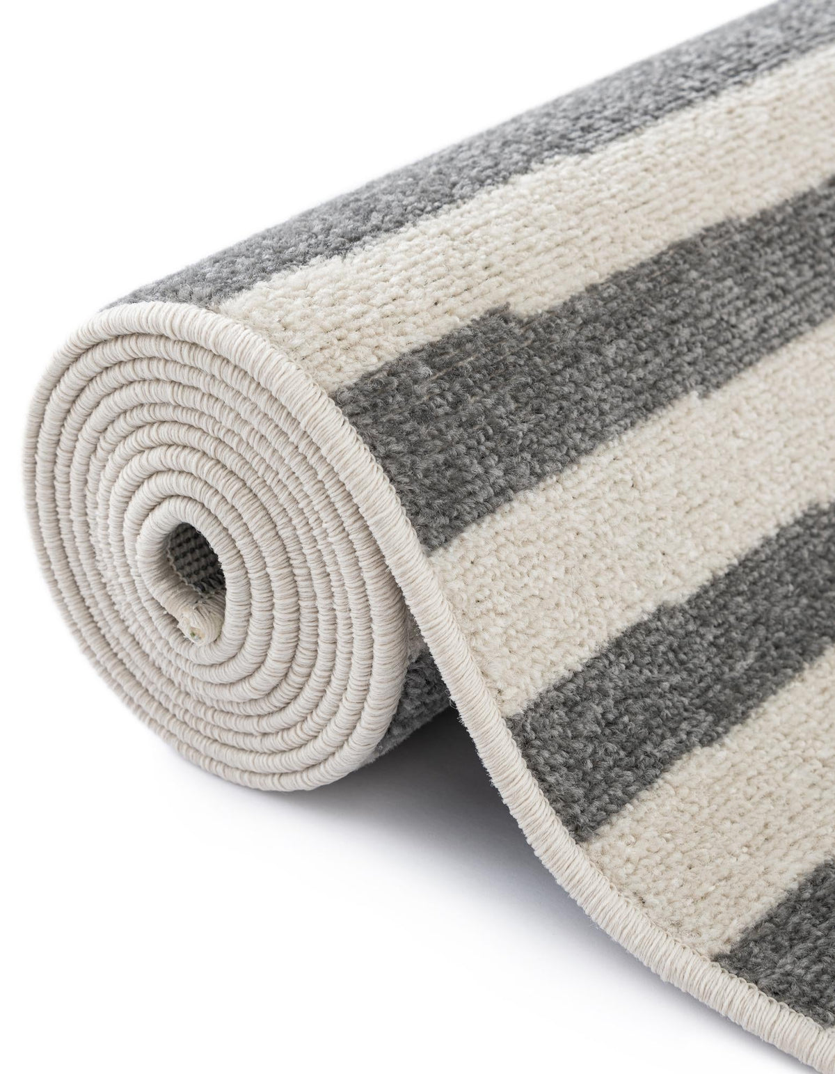 Soho Elegance Collection Area Rug -  Hudson (Dark Gray) Rectangle Dark Gray  lifestyle 12
