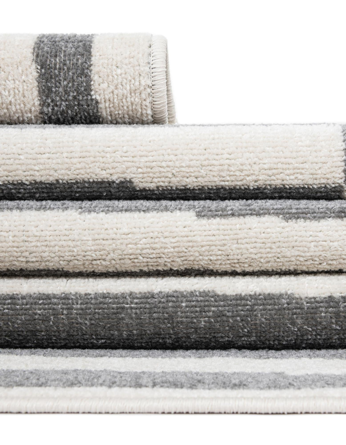 Soho Elegance Collection Area Rug -  Hudson (Dark Gray) Rectangle Dark Gray  lifestyle 14