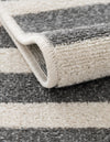 Soho Elegance Collection Area Rug -  Hudson (Dark Gray) Rectangle Dark Gray  lifestyle 16