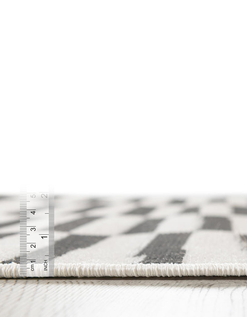 Soho Elegance Collection Area Rug -  Hudson (Dark Gray) Rectangle Dark Gray  lifestyle 22