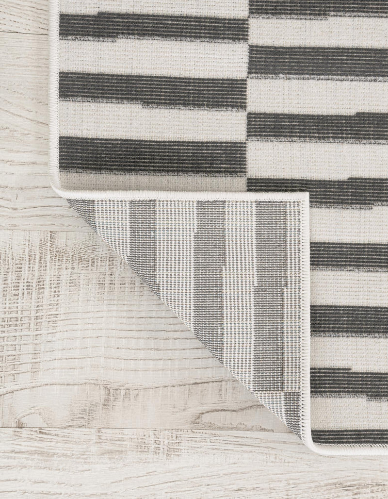 Soho Elegance Collection Area Rug -  Hudson (Dark Gray) Rectangle Dark Gray  lifestyle 25