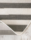 Soho Elegance Collection Area Rug -  Hudson (Dark Gray) Round Dark Gray  lifestyle 40