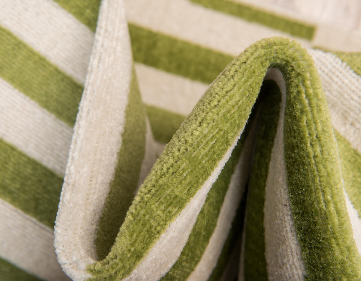 Soho Elegance Collection Area Rug -  Hudson (Green) Rectangle Green  lifestyle 8