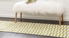 Soho Elegance Collection Area Rug -  Hudson (Green) Runner Green  lifestyle 15